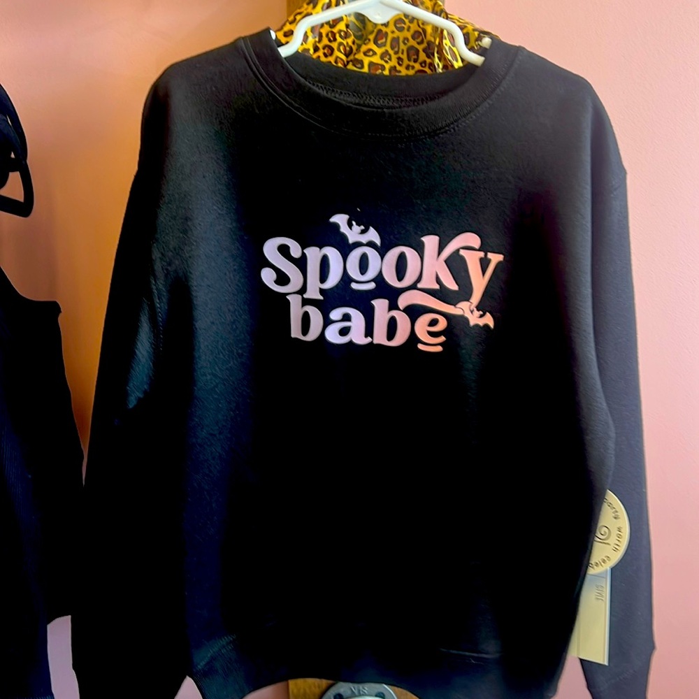 Kids Spooky crew sweatshirt👻